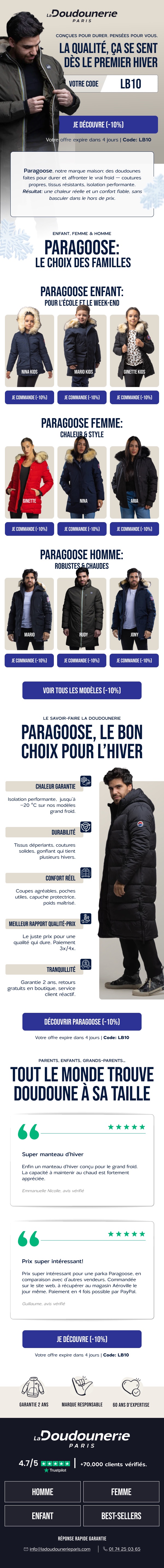 Email La Doudounerie